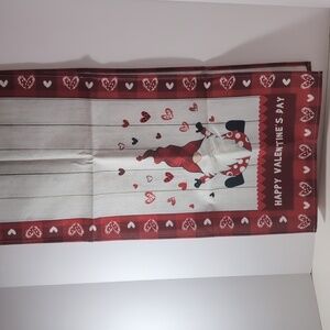 Valentine's Day Gnome & Love Table Runner - New!